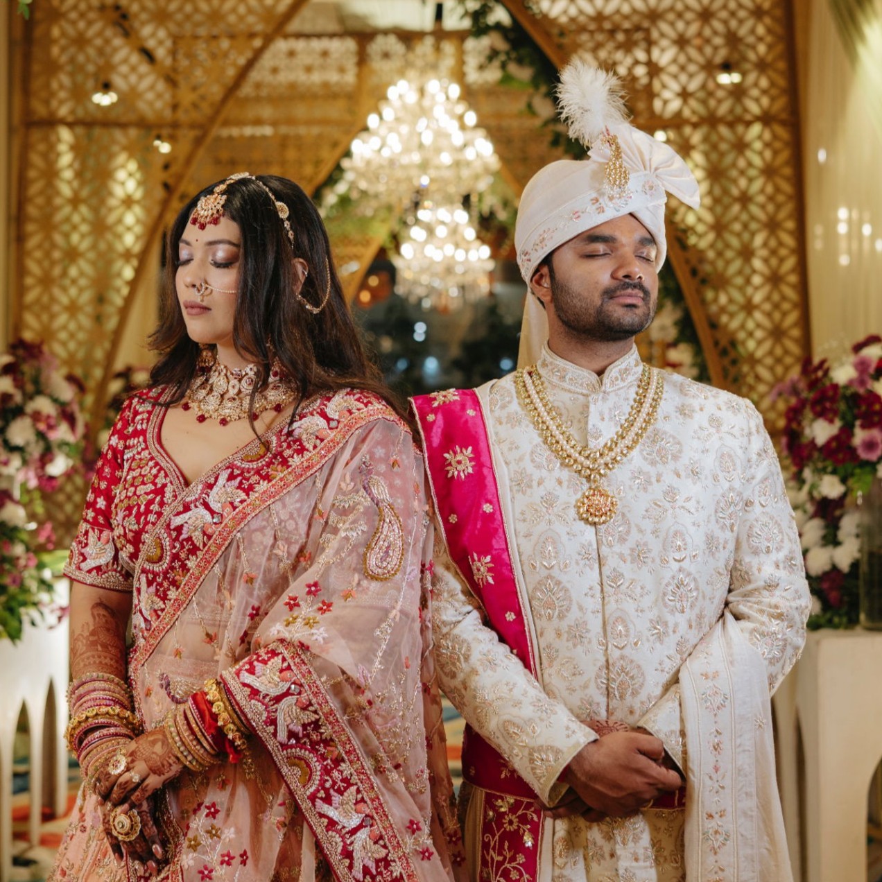 Bhavesh and Atisha wedding Ramnagar Uttarakhand